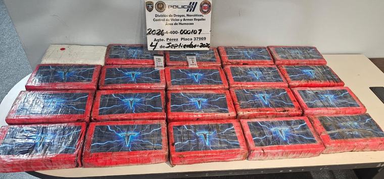 Ocupan 20 kilos de cocaína en reserva natural de Humacao