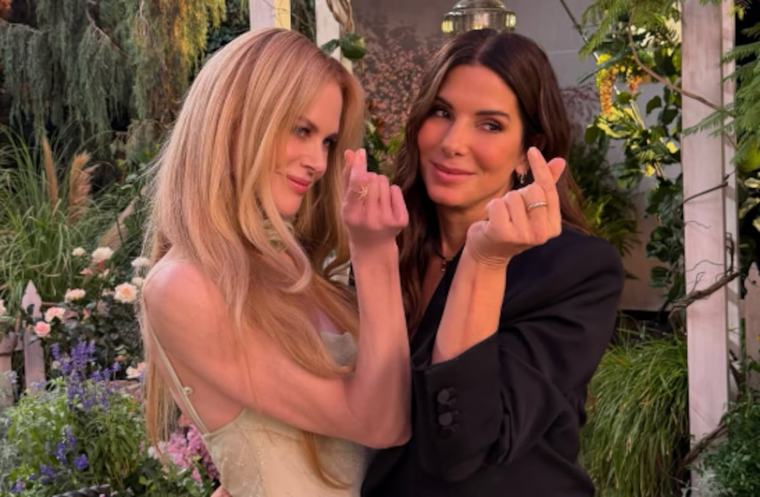 Sandra Bullock y Nicole Kidman juntas otra vez: así han cambiado casi 30 años después