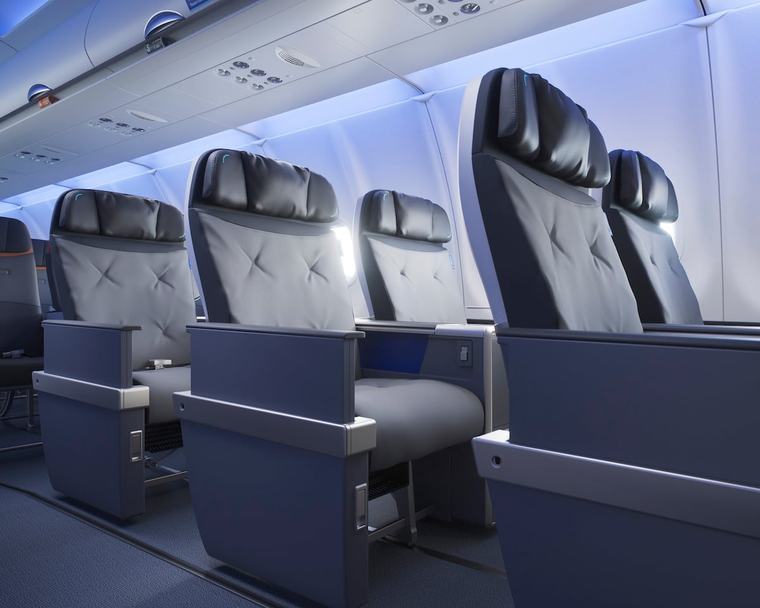 Más espacio y comodidad: JetBlue presenta BlueFirst
